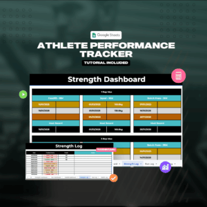 Athlete Performance Tracker - Google Sheet