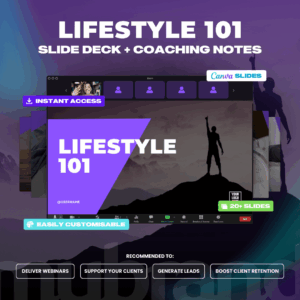 Slide Deck - Lifestyle 101