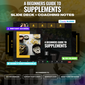 Slide Deck - Supplements