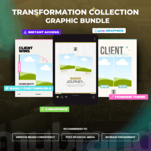 Transformation Collection - Before & After Template (Feminine)